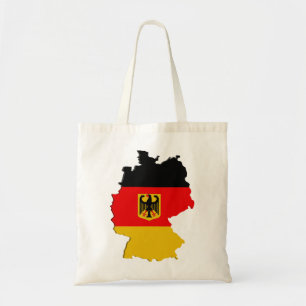 Germany map tote bag
