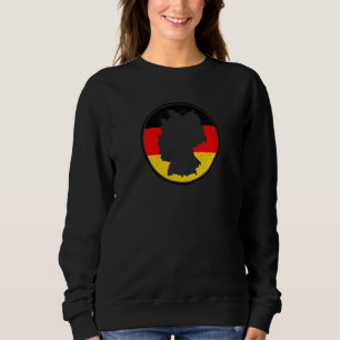 Germany Map Vintage German Flag Sweatshirt