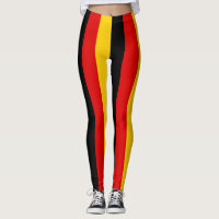 Germany National Flag Colours Vertical Striped