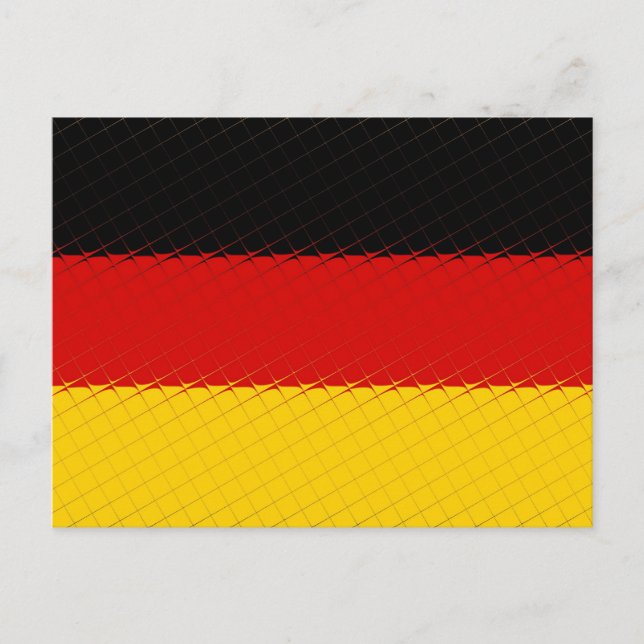 Germany National Flag Postcard (Front)