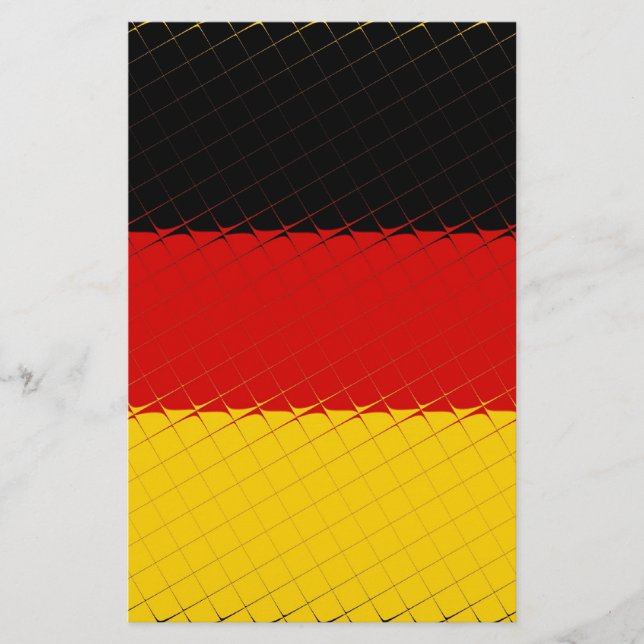 Germany National Flag Stationery (Front)