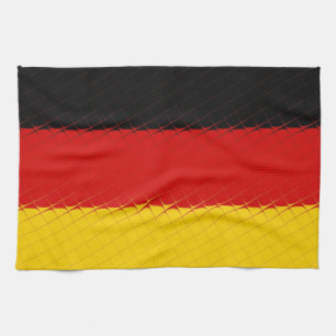 Germany National Flag Tea Towel