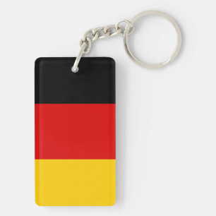 Germany National World Flag Key Ring