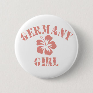 Germany Pink Girl 6 Cm Round Badge