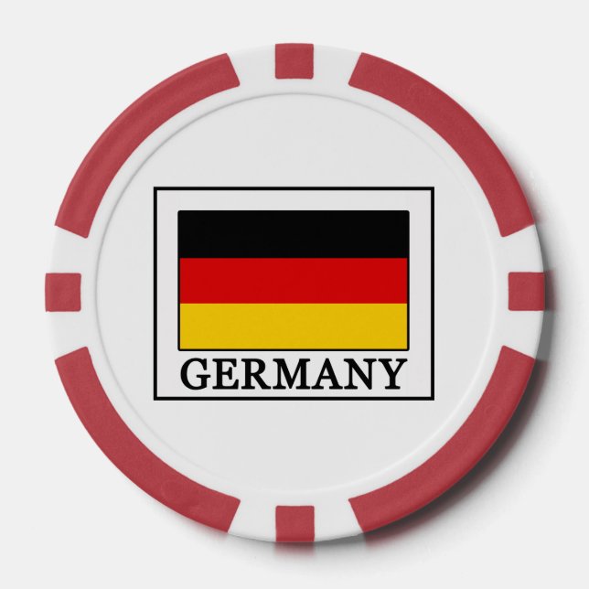 Germany Poker Chips (Front)