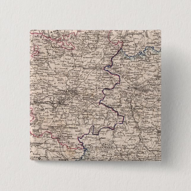 Germany, Poland 15 Cm Square Badge (Front)