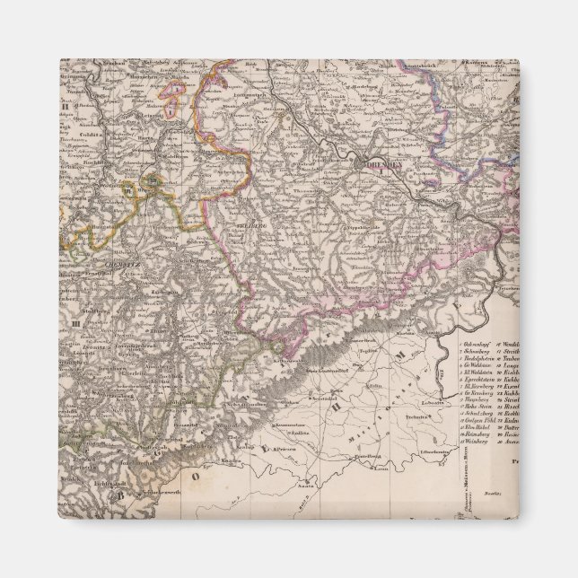 Germany Railroad Magnet (Front)