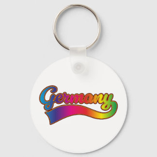 Germany Rainbow logo Key Ring
