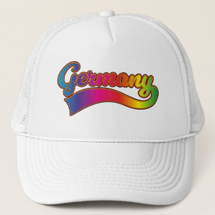 Germany Rainbow logo Trucker Hat