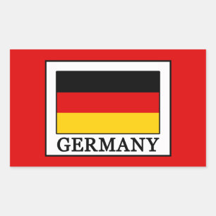 Germany Rectangular Sticker