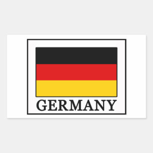 Germany Rectangular Sticker