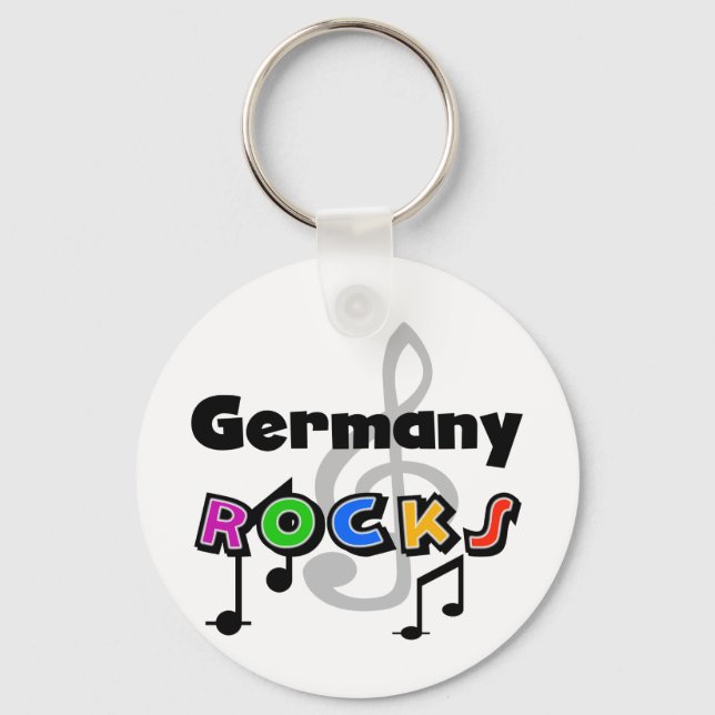 Germany Rocks Key Ring (Front)