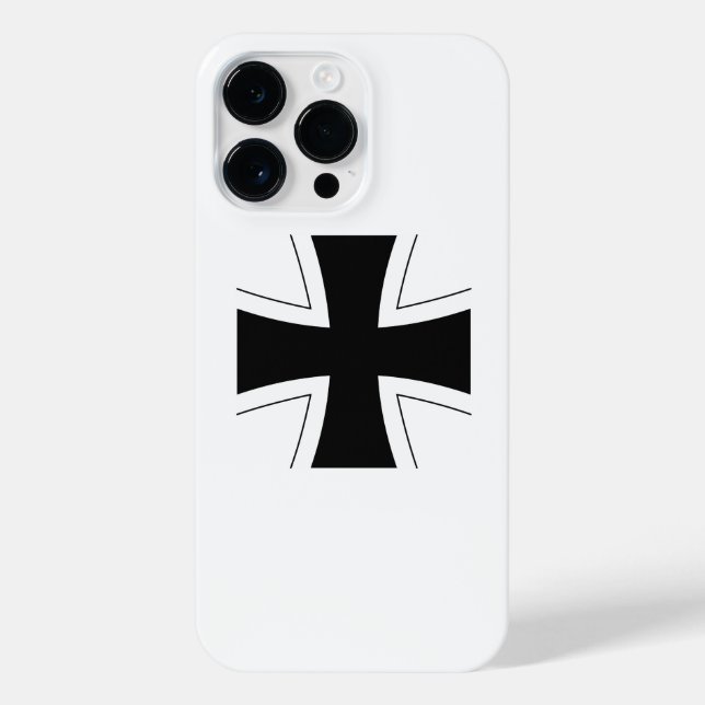 Germany roundel cross German Air Force military ar iPhone Case (Back)