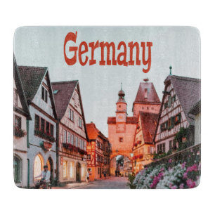 Germany Row Houses Cutting Board