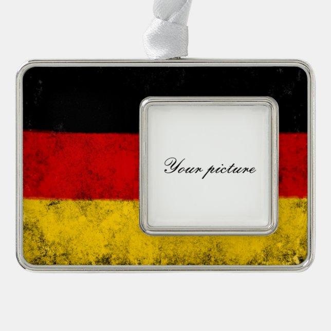 Germany Silver Plated Framed Ornament (Front)