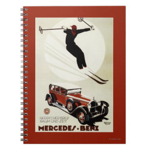 Germany - Skier Jumping Notebook