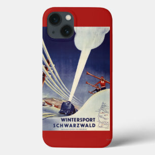 Germany - Skiing in the Black Forest iPhone 13 Case