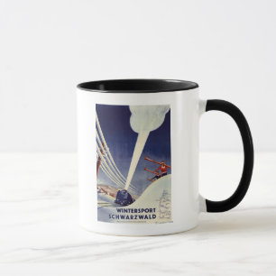 Germany - Skiing in the Black Forest Mug
