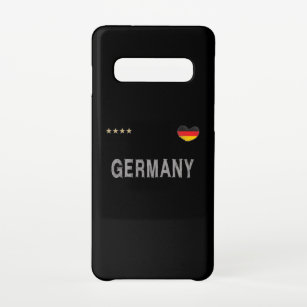 Germany Soccer Football Fan Shirt Heart Samsung Galaxy Case