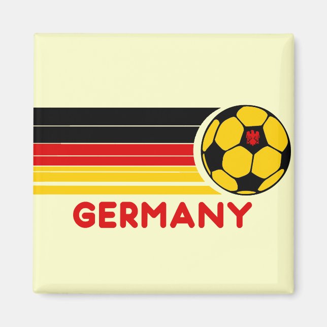 Germany Soccer Magnet (Front)