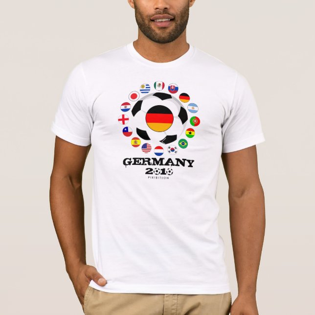 Germany Soccer T-Shirt World Cup Quarterfinals (Front)