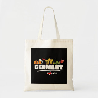 Germany Souvenir Shirt Travel Gifts For Men Europe Tote Bag