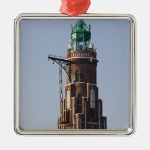 Germany, State of Bremen, Bremerhaven. Harbour Metal Ornament