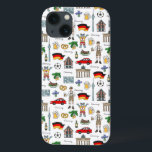 Germany | Symbols Pattern iPhone 13 Case<br><div class="desc">Hand drawn coloured symbols of Germany. | © and ® Bigstock® - All Rights Reserved.</div>