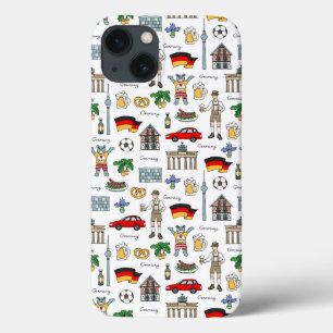 Germany   Symbols Pattern iPhone 13 Case