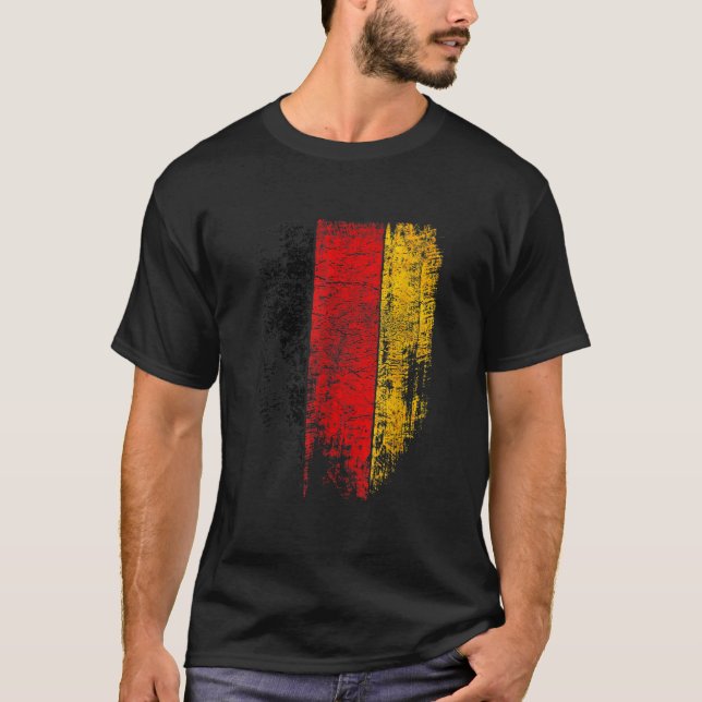 Germany T Shirt Women Men Distressed Deutschland G (Front)