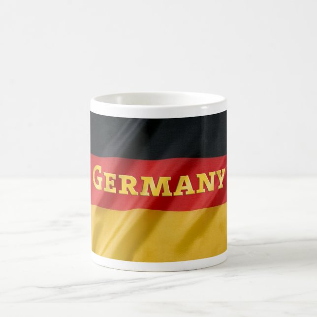 Germany Theme German Flag Coffee Mug (Center)
