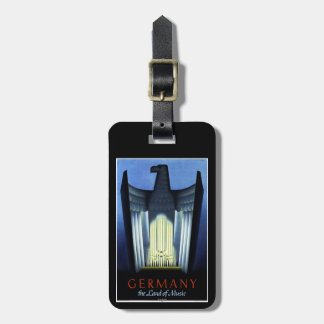 Germany Tourism Luggage Tag
