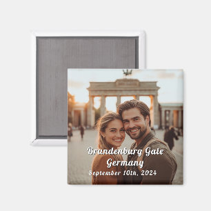 Germany Travel Custom Photo Souvenir Magnet