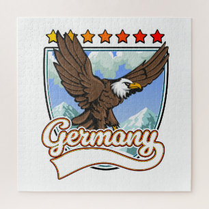 Germany Travel patch Jigsaw Puzzle