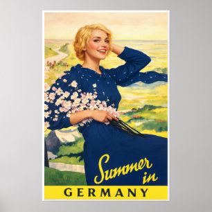 Germany travel poster