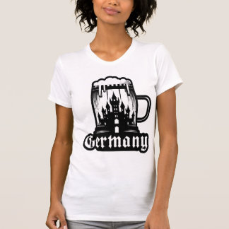 Germany Travel T-shirt Design Featuring Iconic Lan