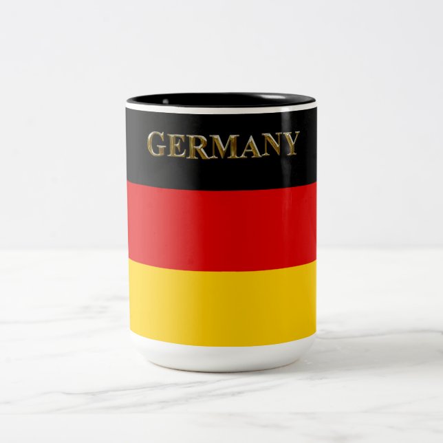 GERMANY Two-Tone COFFEE MUG (Center)