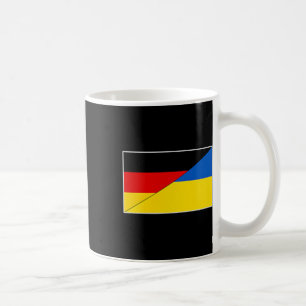 Germany Ukraine Flag German Ukrainian Support Citi Coffee Mug