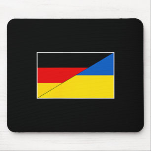 Germany Ukraine Flag German Ukrainian Support Citi Mouse Pad