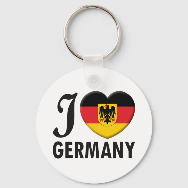 Germany v2 Love Key Ring (Front)