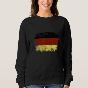 Germany Vintage Flag  Retro Hoodie Brd 1