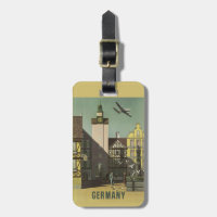 GERMANY Vintage Travel custom tag