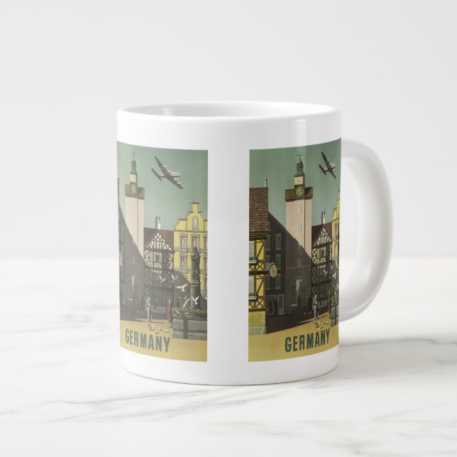 GERMANY Vintage Travel mugs (Front Right)