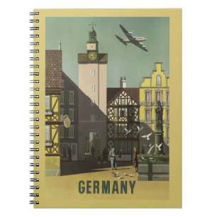 GERMANY Vintage Travel notebook