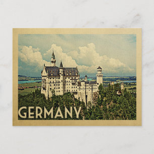 Germany Vintage Travel Postcard