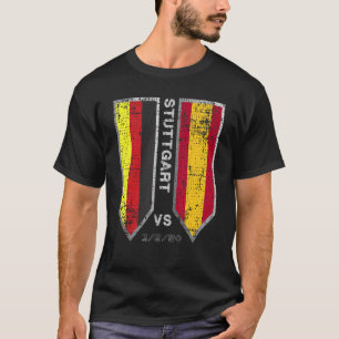 Germany Vs Spain Fan Football Game Stuttgart Outfi T-Shirt