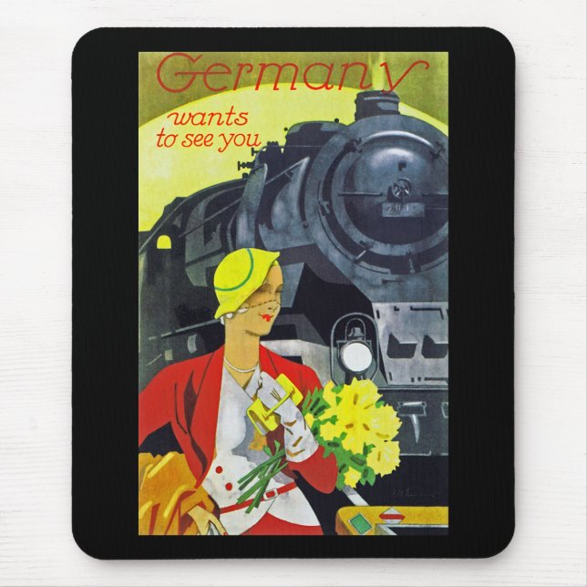 Germany Wants to See You Mouse Pad (Front)