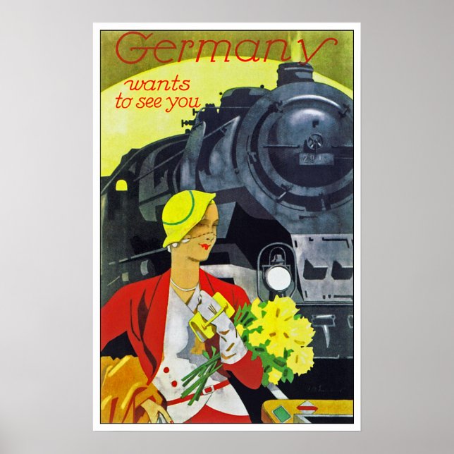 Germany Wants to See You Poster (Front)