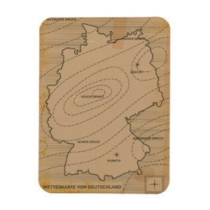 Germany Weather Forecast Magnet
