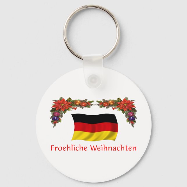 GermanyChristmas Key Ring (Front)